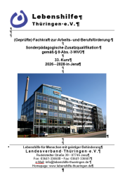 Informationsbroschüre 33. SPZ/gFAB